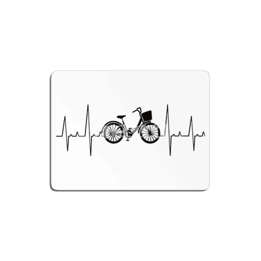Heartbeat City Bike Bicycle Pulse Heartbeat MDF Tablo