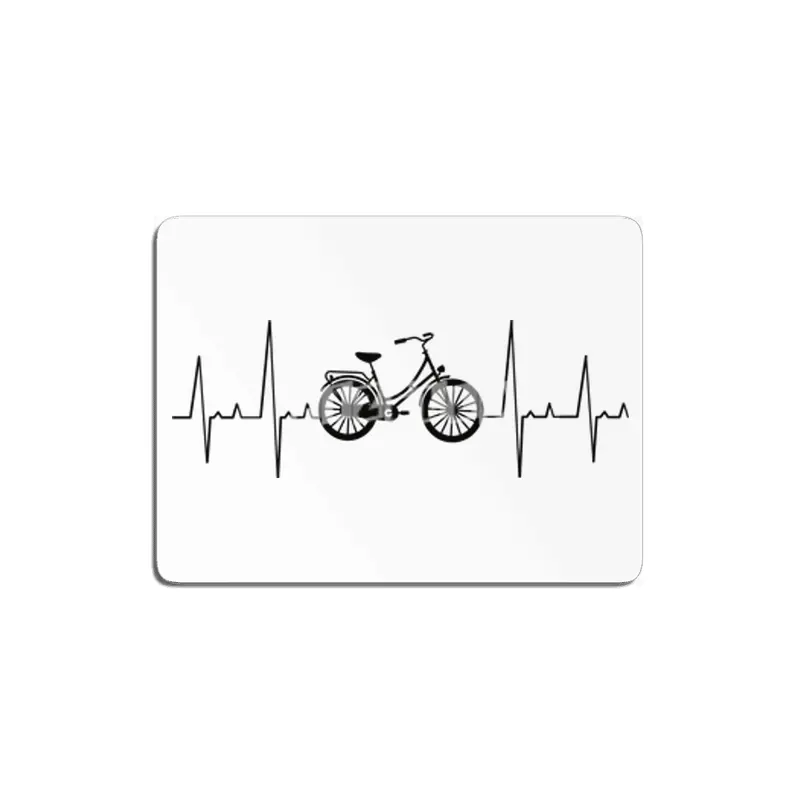 Heartbeat Dutch Bike Bicycle Pulse Heartbeat MDF Tablo