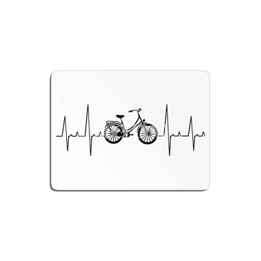 Heartbeat Dutch Bike Bicycle Pulse Heartbeat MDF Tablo