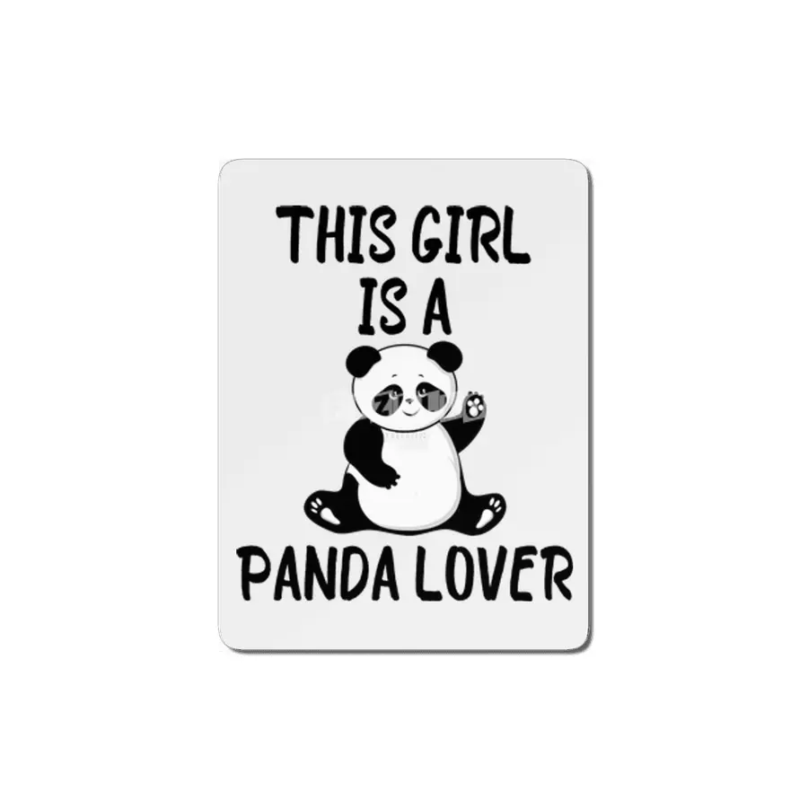 Panda Lover MDF Tablo