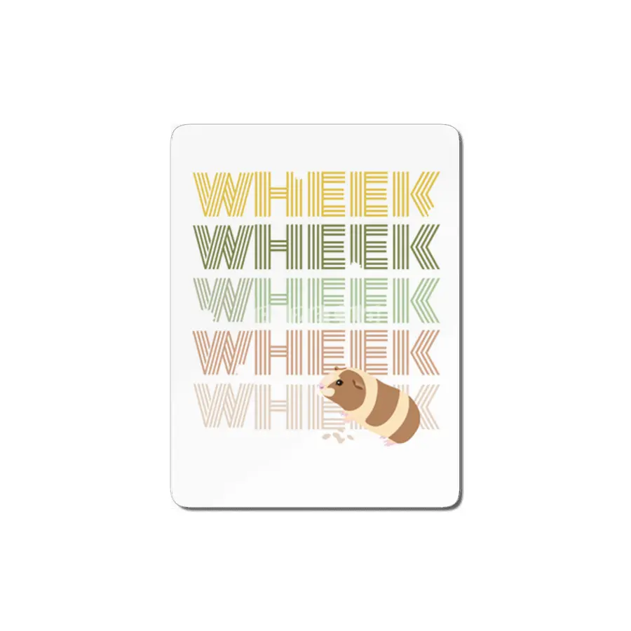 Wheek, Wheek, Wheek, Guinea Pig MDF Tablo