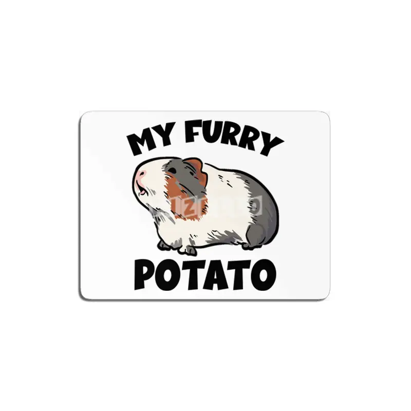 My furry potato guinea pig MDF Tablo
