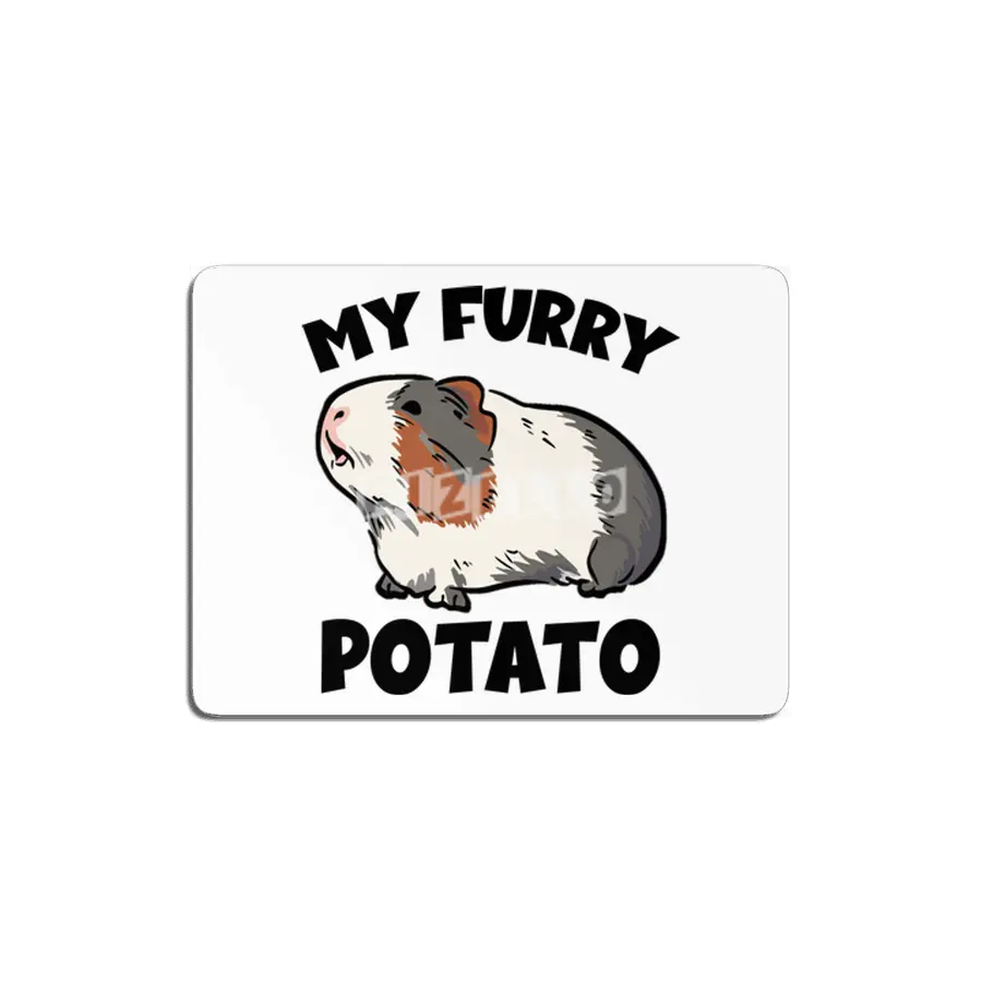 My furry potato guinea pig MDF Tablo