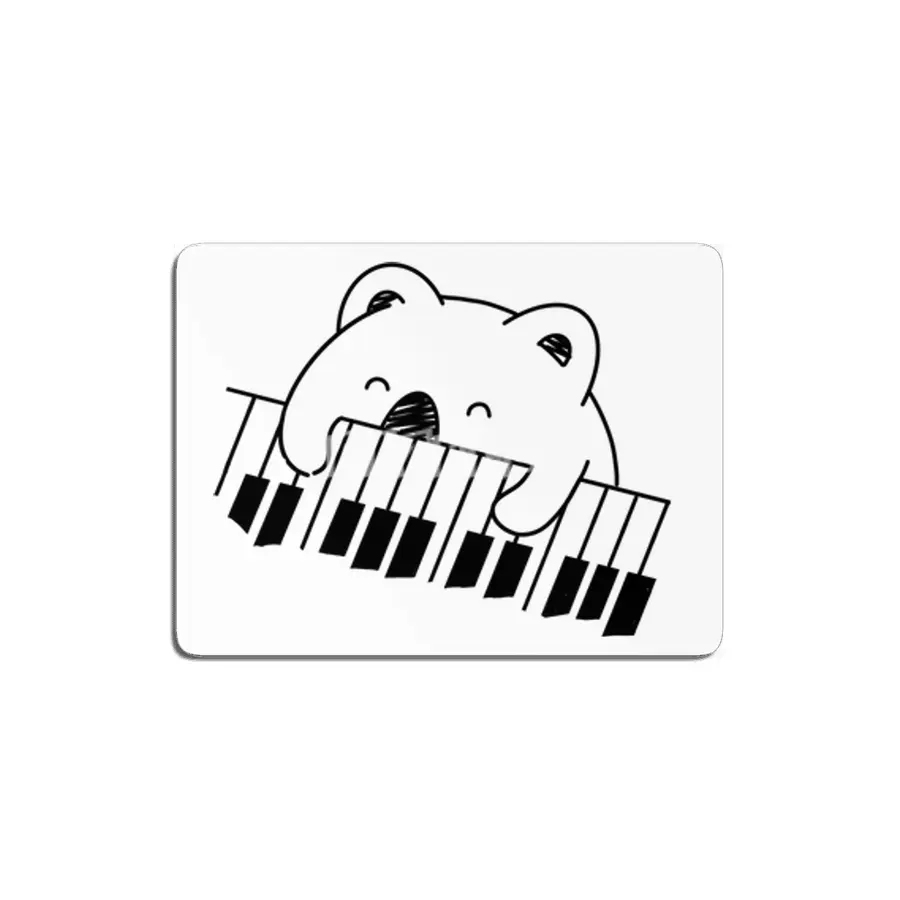 koala happy with piano MDF Tablo