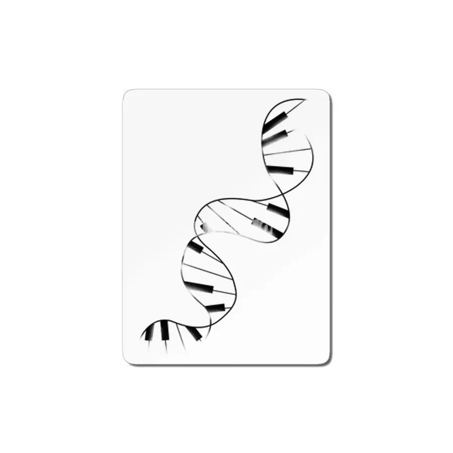 DNA Piano MDF Tablo