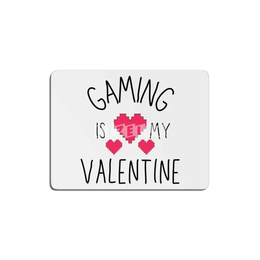 Gaming Is My Valentine 8 Bit Heart MDF Tablo