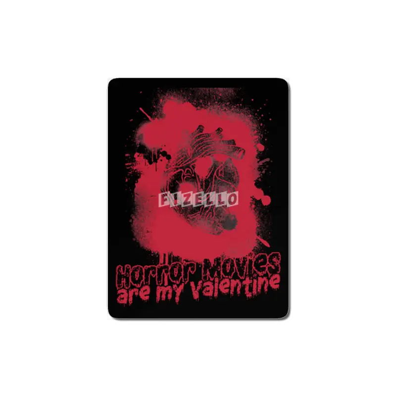 Horror Movies are my Valentine MDF Tablo