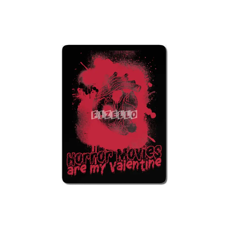 Horror Movies are my Valentine MDF Tablo