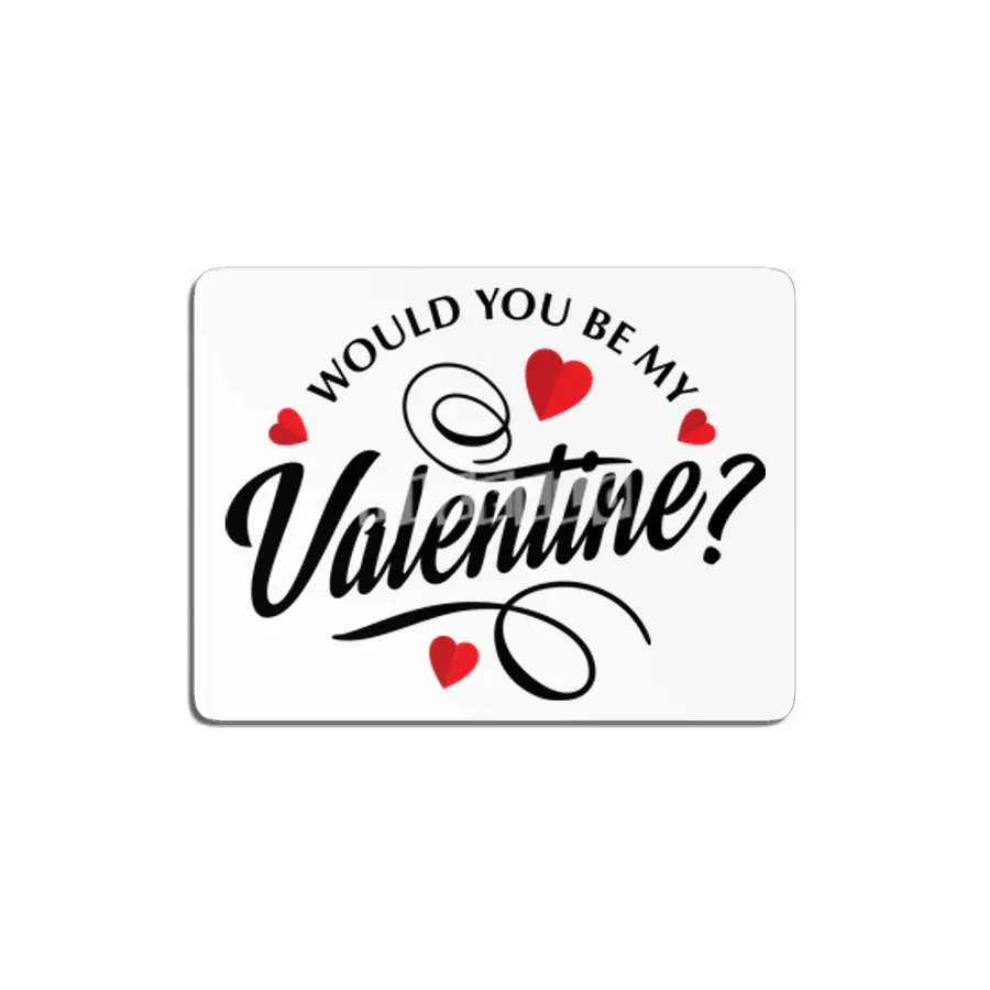 Be my valentine MDF Tablo