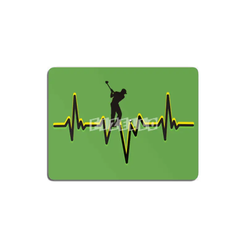 Golf Heartbeat for golf lover MDF Tablo