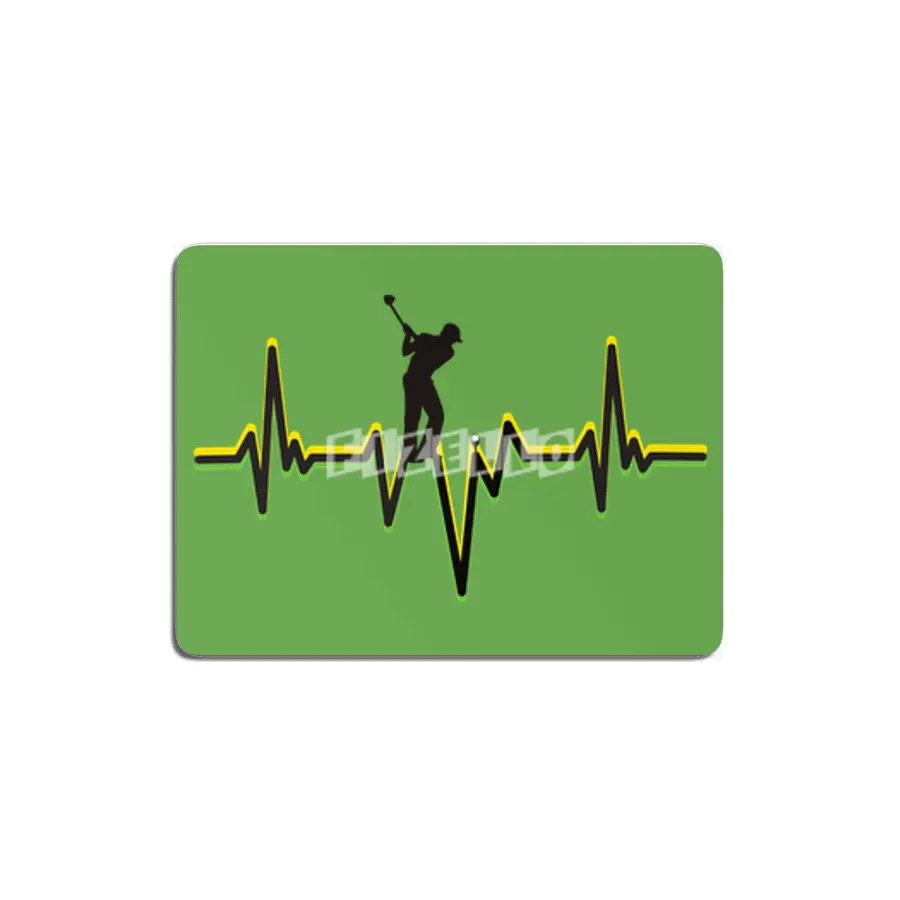Golf Heartbeat for golf lover MDF Tablo
