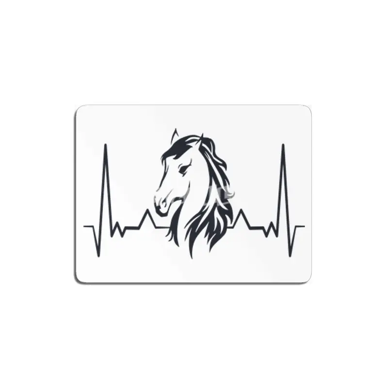 Horse Lover Heartbeat for Horse Lovers MDF Tablo