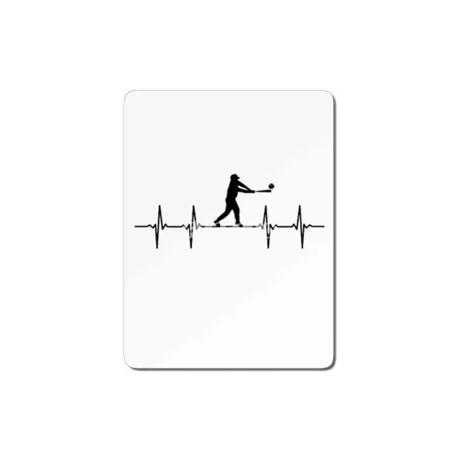 Baseball heartbeat design for baseball players, coaches and lovers MDF Tablo