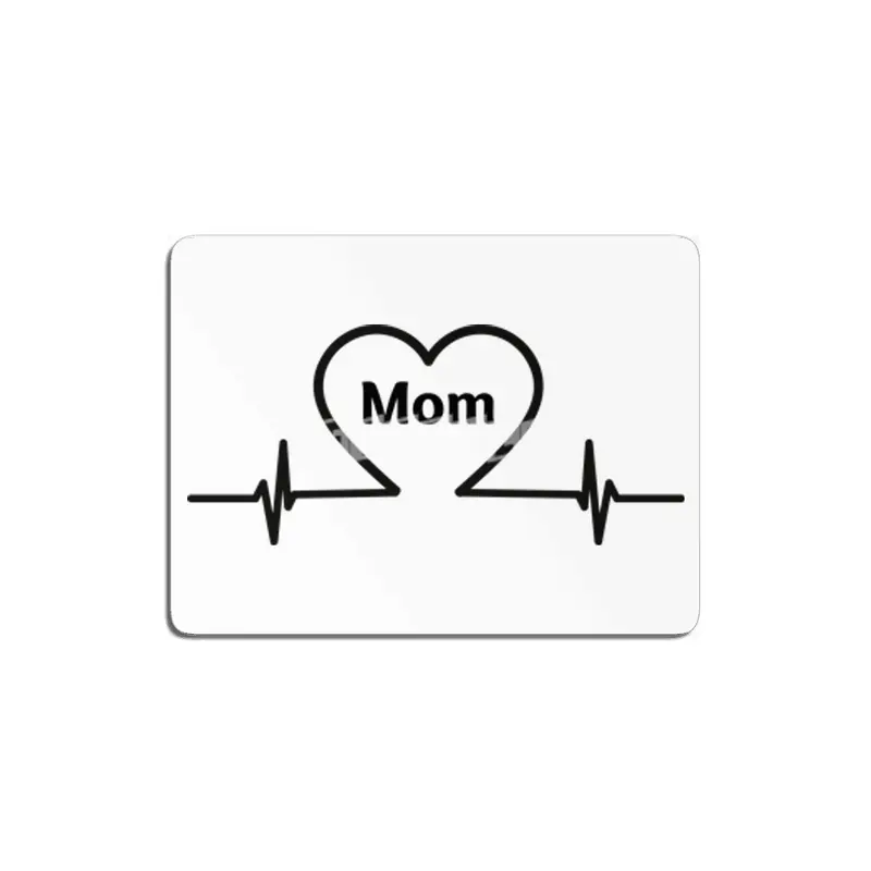 Heartbeat Mom - Mom MDF Tablo