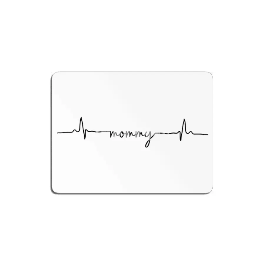 Heartbeat Mommy - Mom MDF Tablo