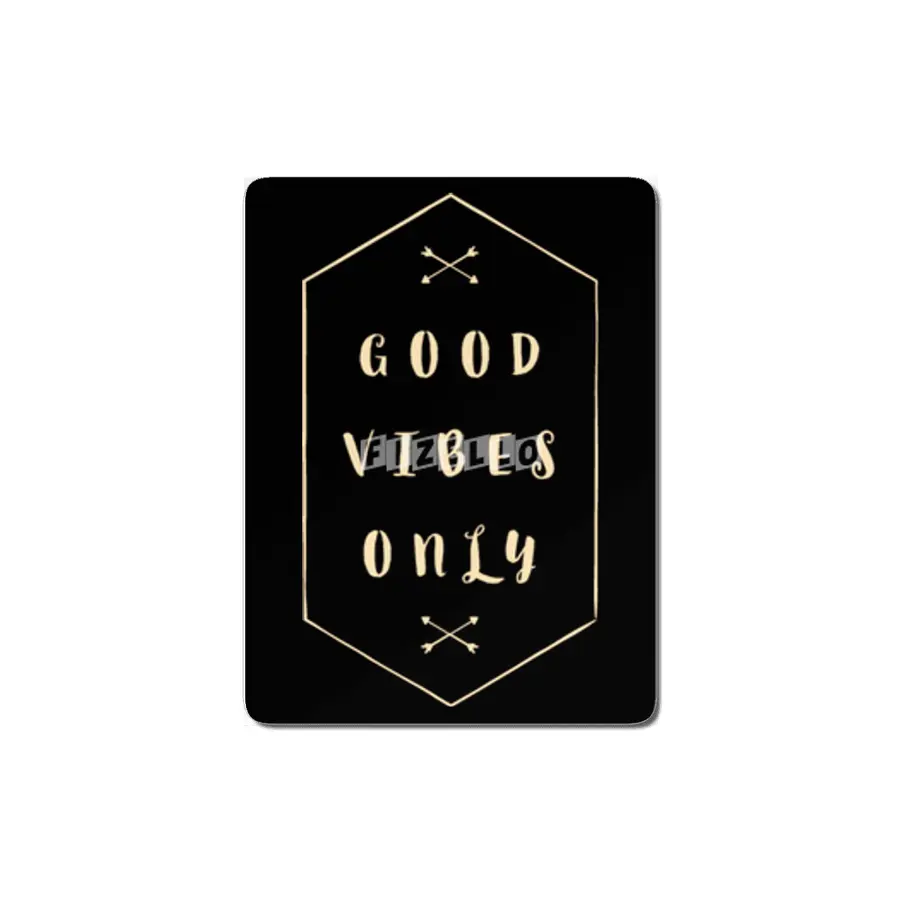 Beige Good Vibes Only MDF Tablo