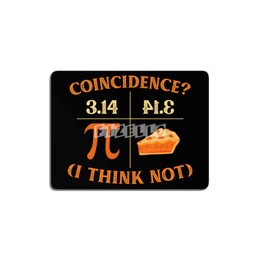 Funny Pi Day Match Teacher Geek Science MDF Tablo