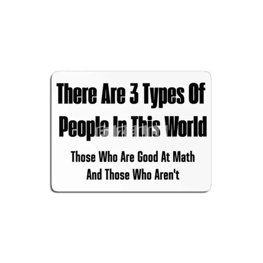 Good At Math Funny Sarcastic MDF Tablo