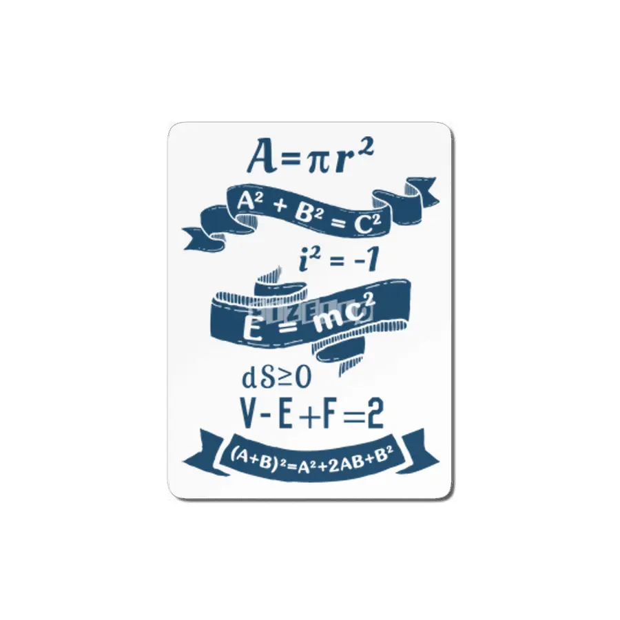 Math Formulas MDF Tablo