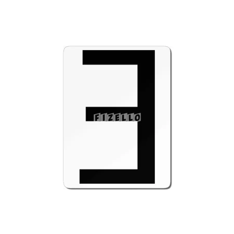 E Backwards Letter - There Exists (Maths Symbol) MDF Tablo