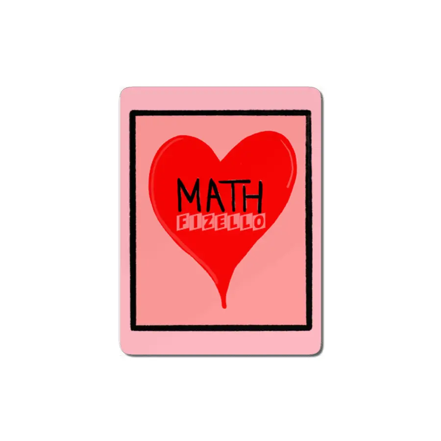 Math is Love MDF Tablo