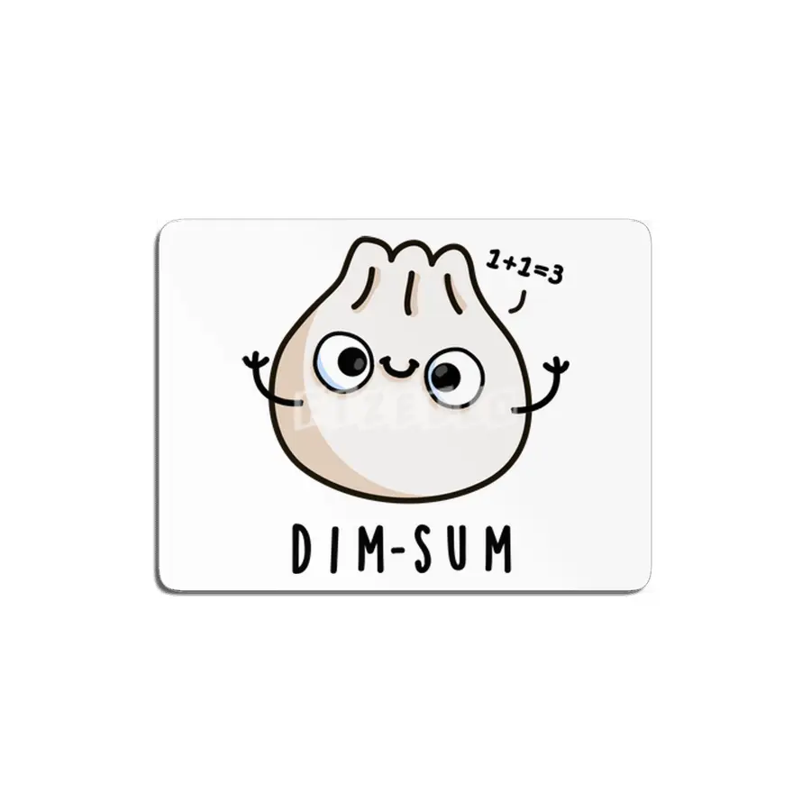 Dim Sum Cute Dimsum Bao Math Pun MDF Tablo