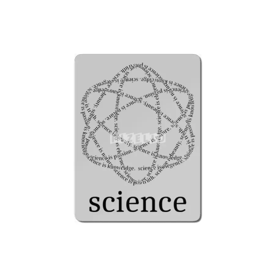 Science Is Important MDF Tablo