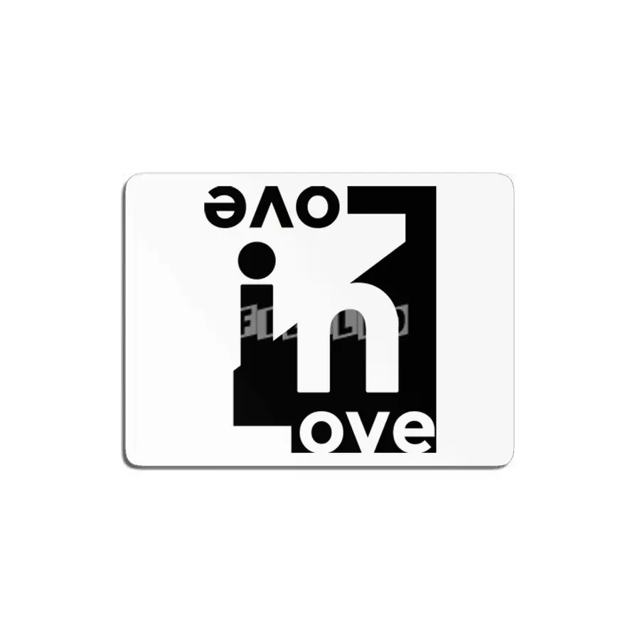Black-Love in Love-Couple-Man-Octerson MDF Tablo