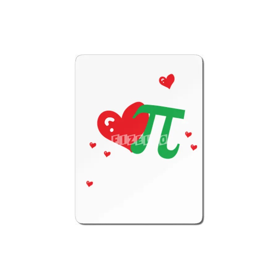 Love Is Like Pi Day Math Teacher Kids Tee MDF Tablo