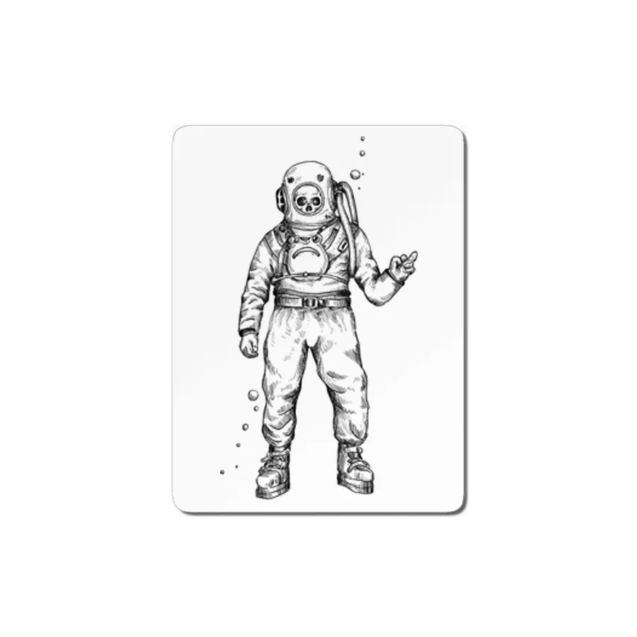 Deep Sea Diver MDF Tablo