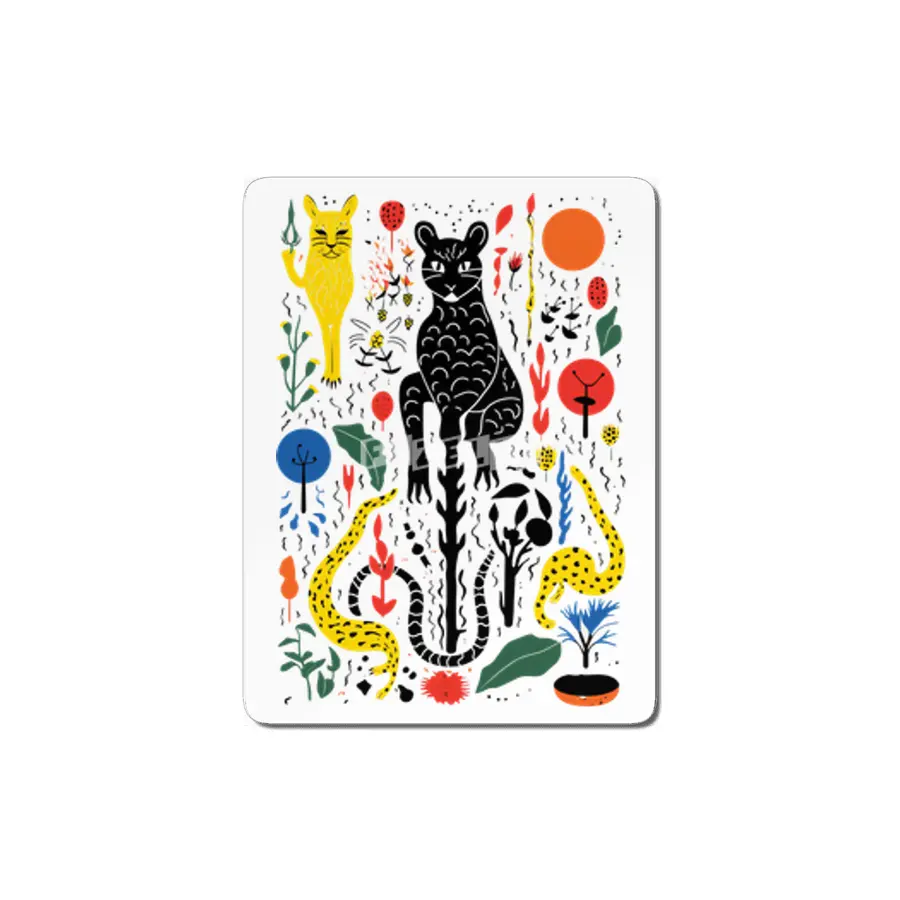 Animal Kingdom Colors MDF Tablo