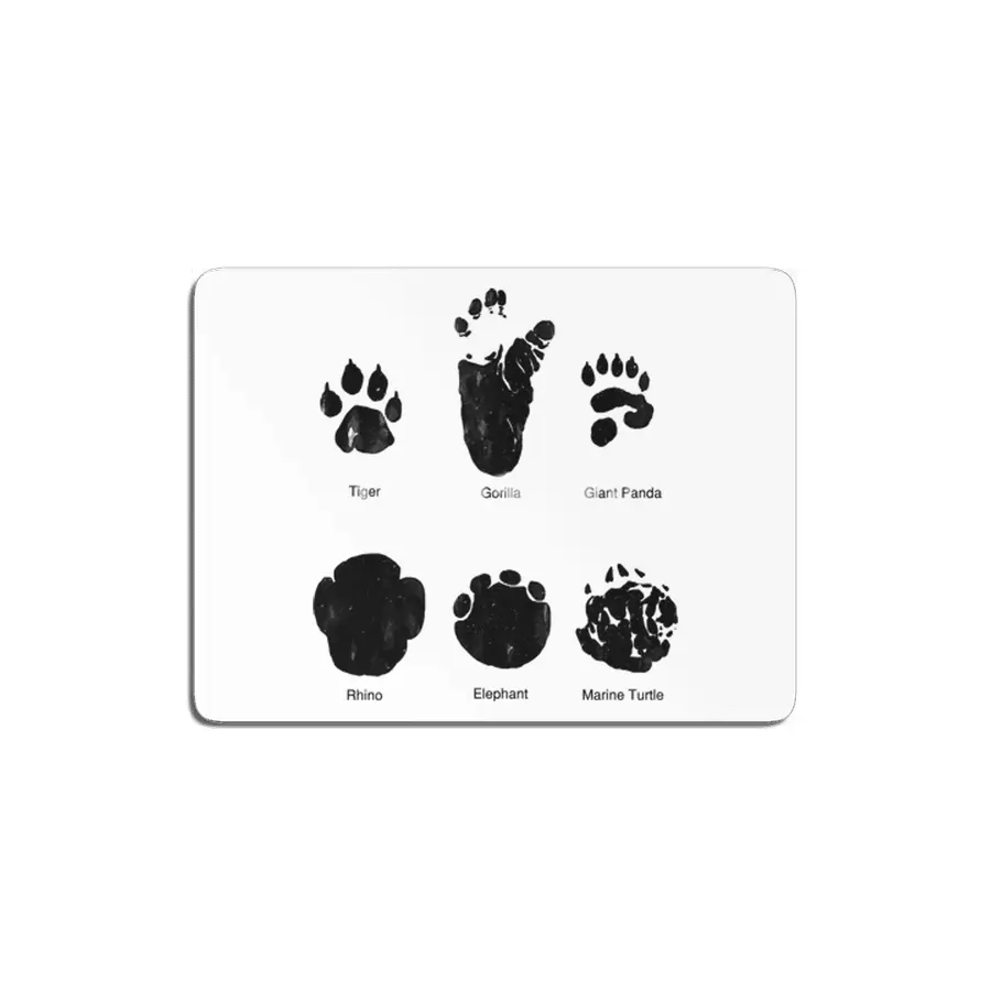 Animal Tracks MDF Tablo
