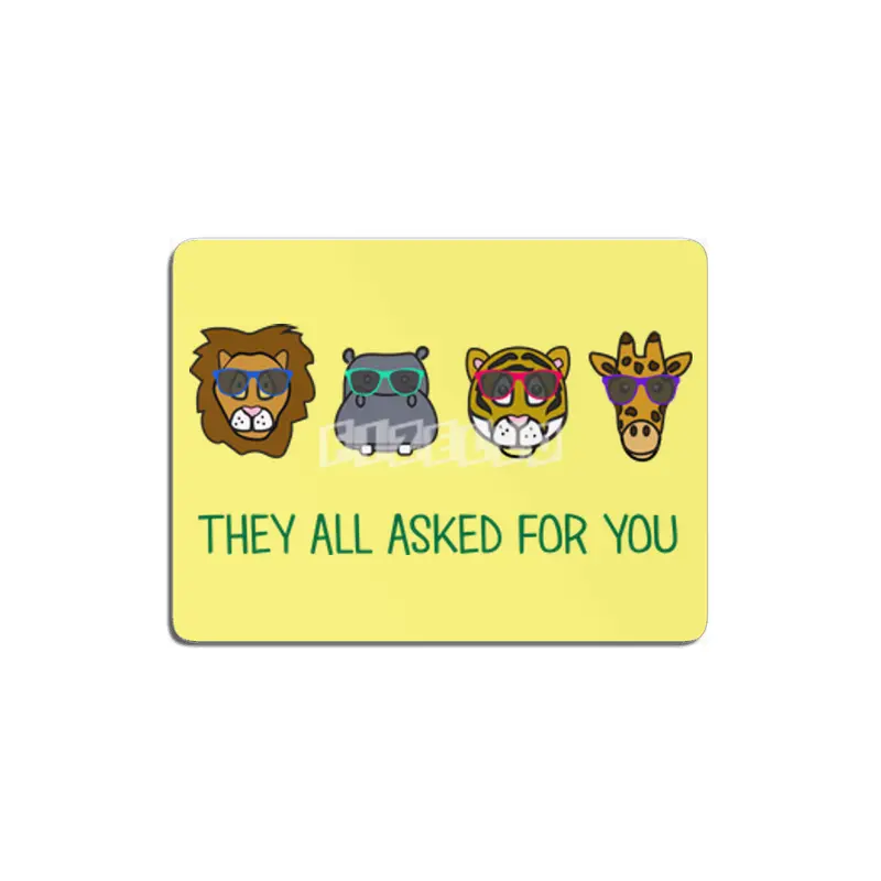 Zoo Animals MDF Tablo