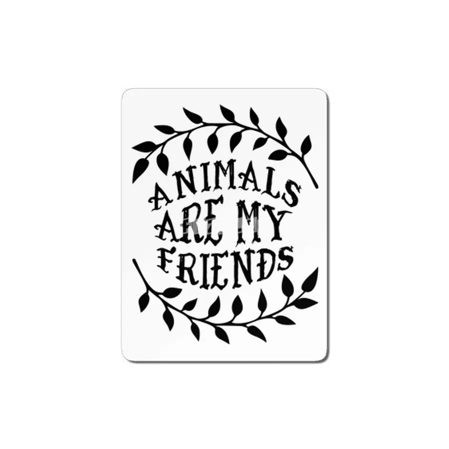 Animals Are My Friends MDF Tablo