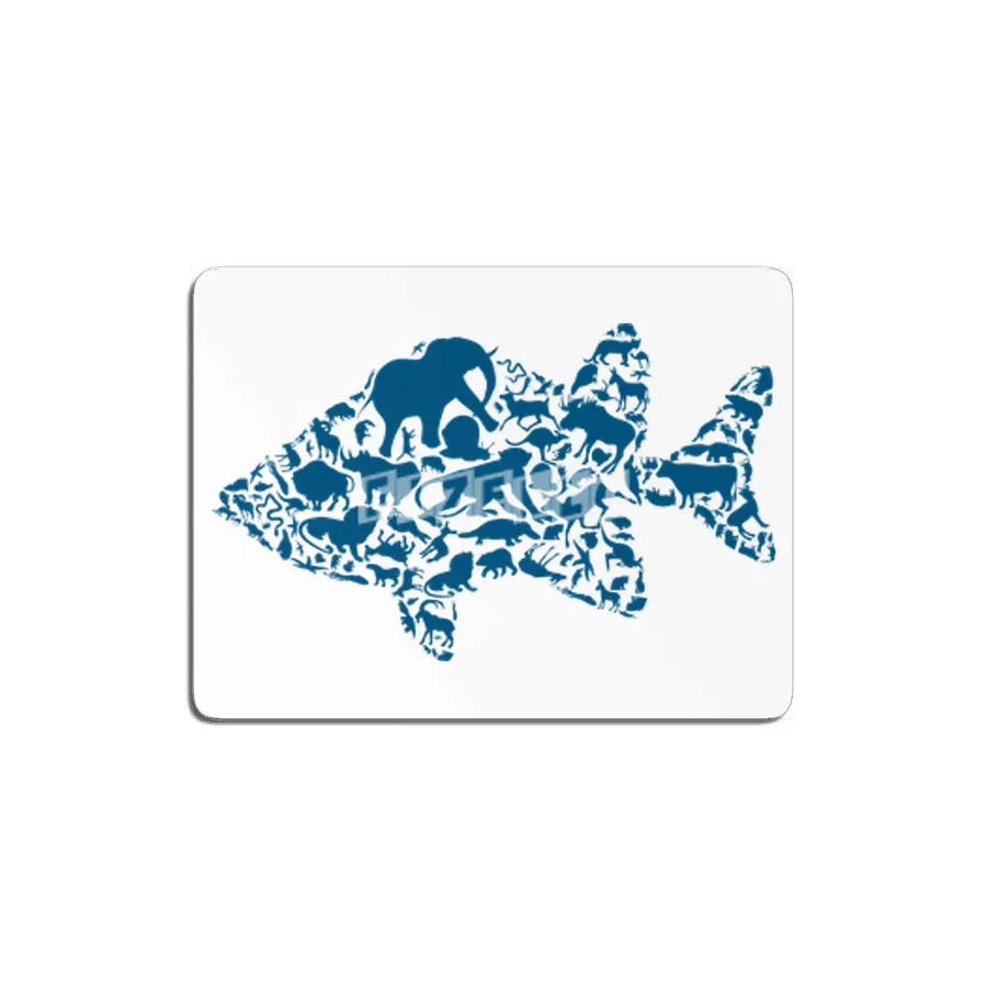 Fish an animal MDF Tablo