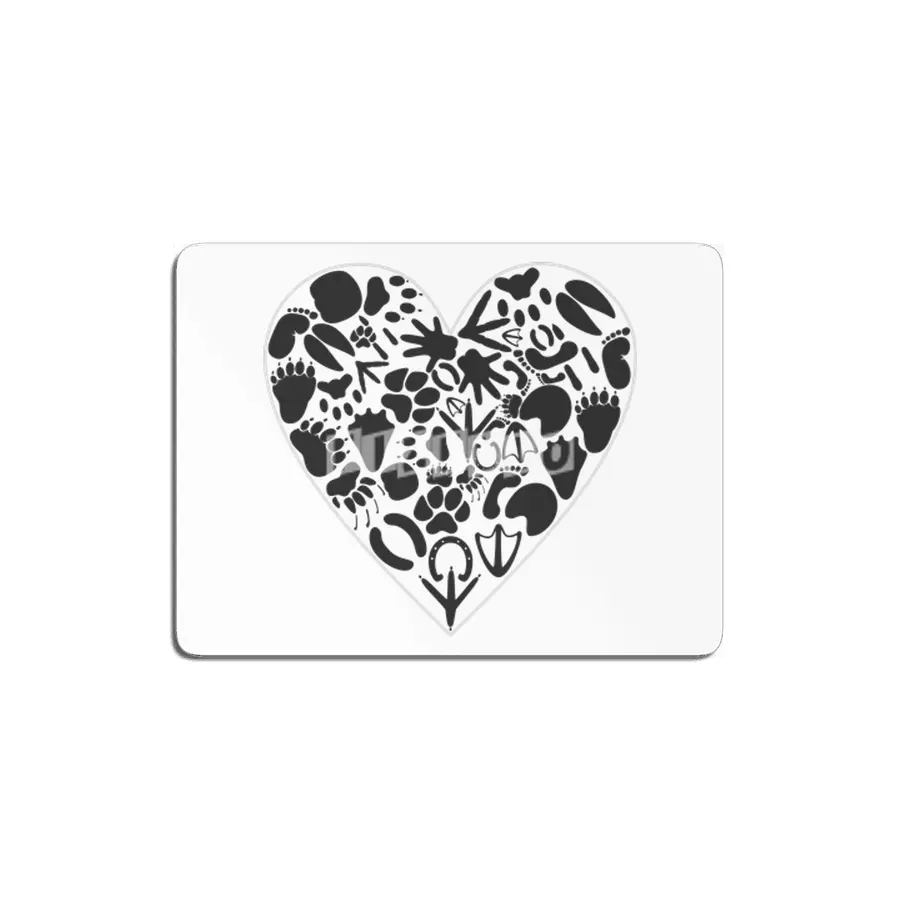 Heart of an animal MDF Tablo