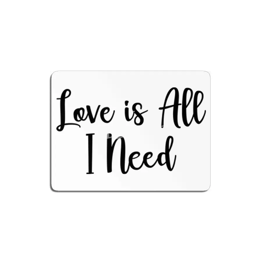 Love Is All I Need - GIN MDF Tablo