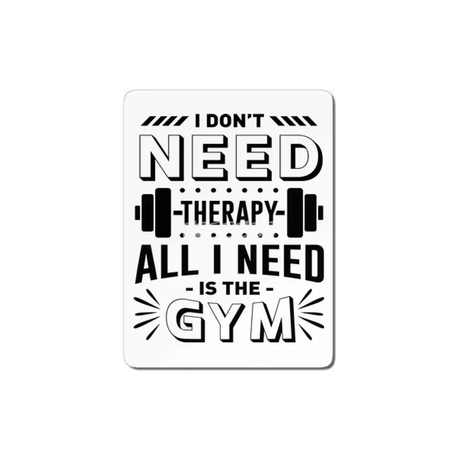 All I Need Is The Gym - Gym MDF Tablo