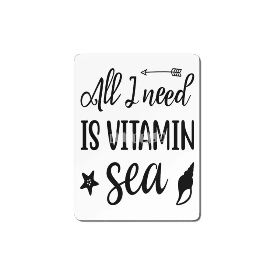 All I Need is Vitamin Sea MDF Tablo
