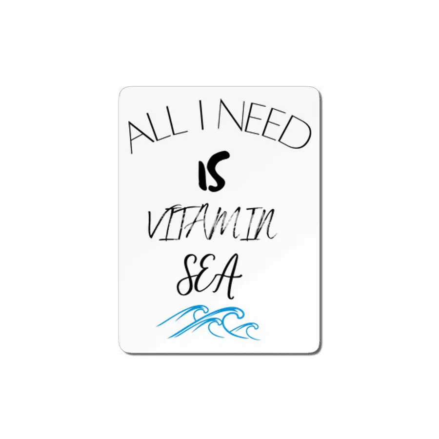 All I Need Is Vitamin Sea MDF Tablo