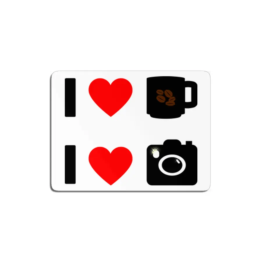 All I Need Is Coffee And My Camera MDF Tablo