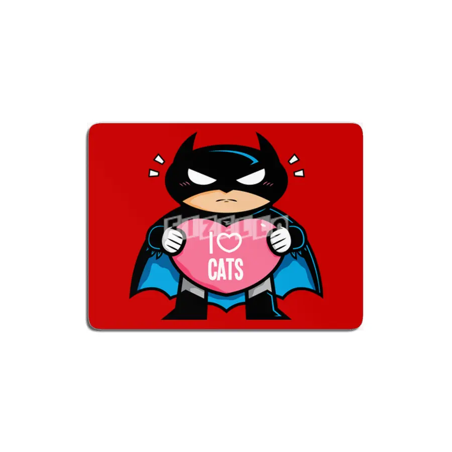 Bat Heart Cats MDF Tablo