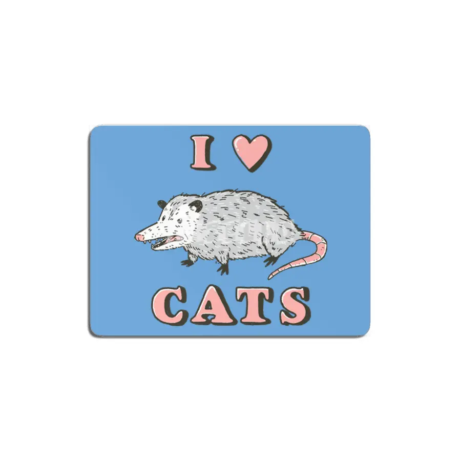 I heart cats MDF Tablo