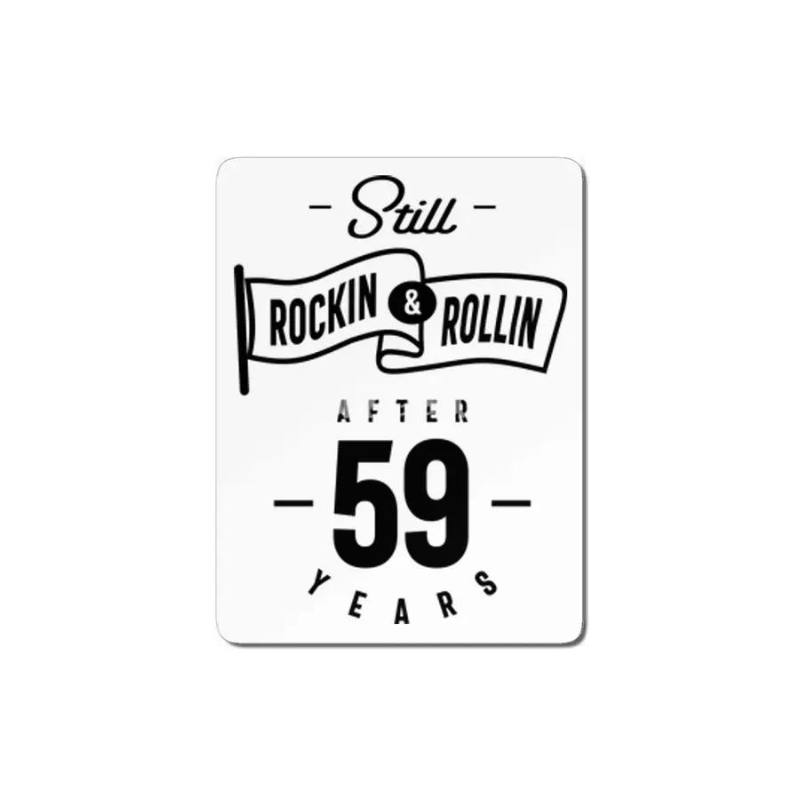 59 Year Old 59th Birthday Funny Gift MDF Tablo