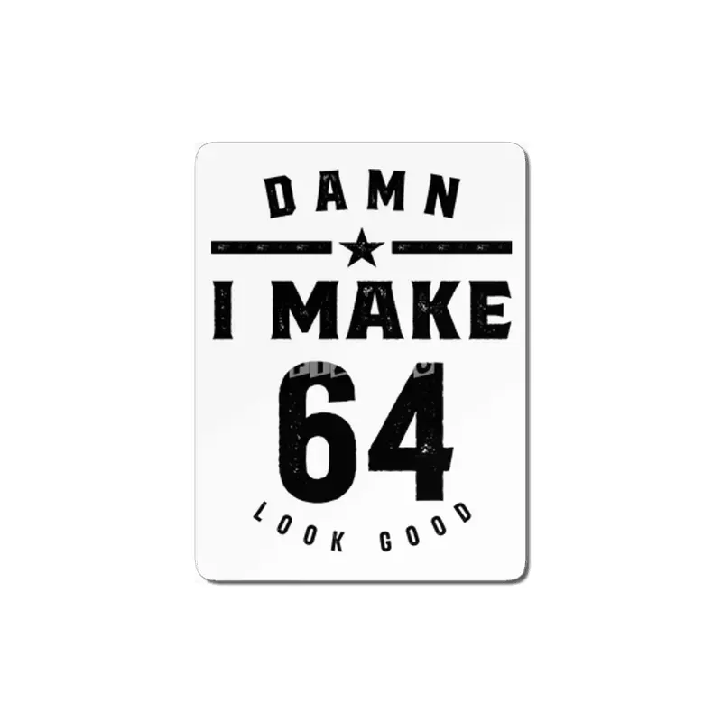 64 Year Old Gift | 64th Birthday Gift Ideas - Mens and Womens MDF Tablo
