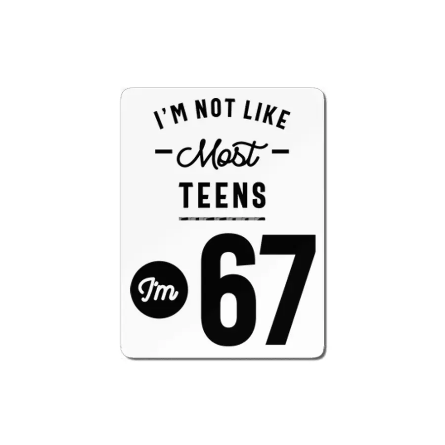 67 Year Old Gift | 67th Birthday Gift Ideas - Mens and Womens MDF Tablo