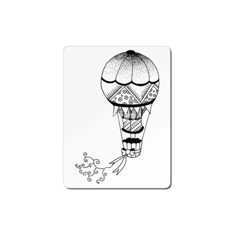 Hot Air Balloon MDF Tablo