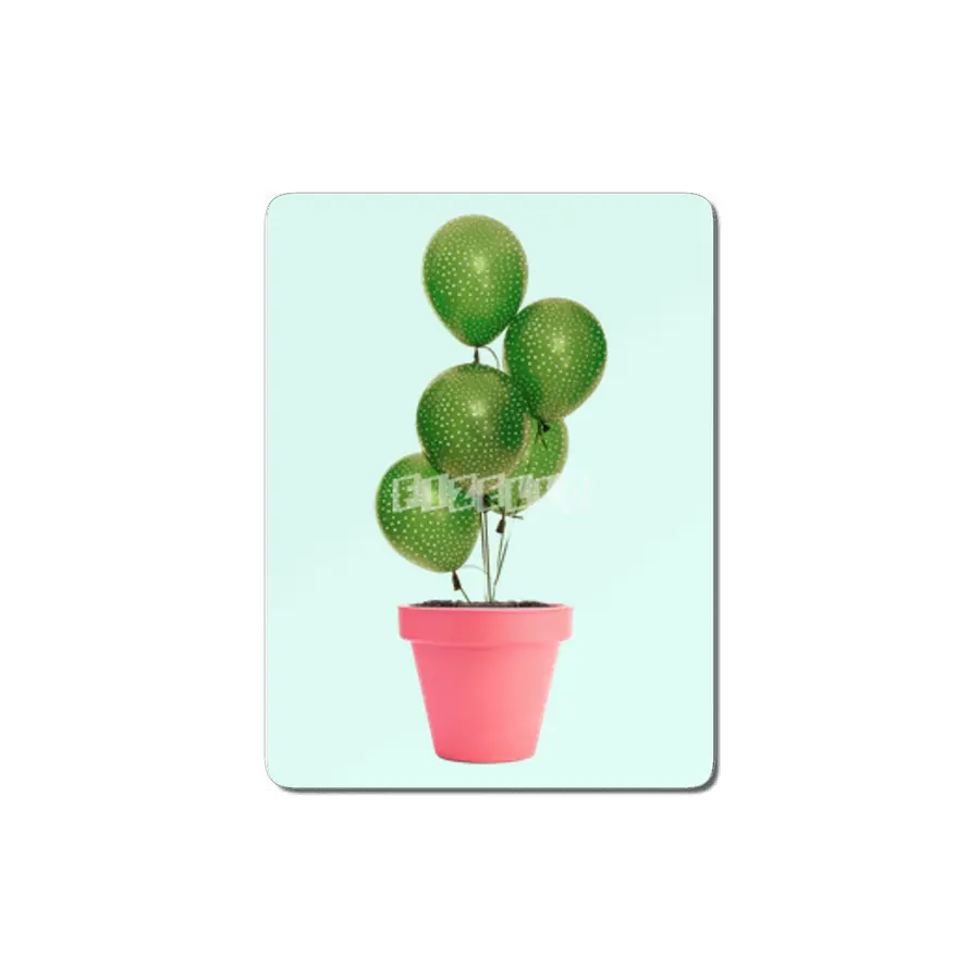 Cactus Balloon MDF Tablo