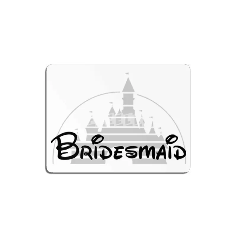 Disney Bridesmaid MDF Tablo