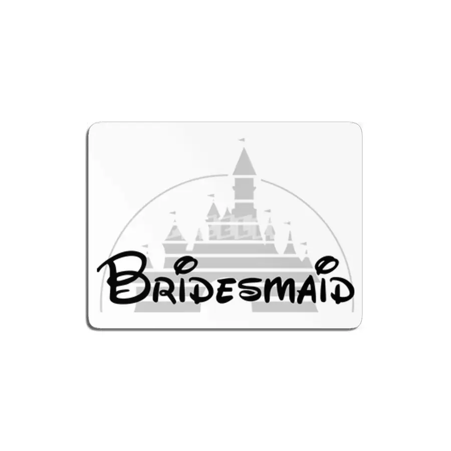 Disney Bridesmaid MDF Tablo